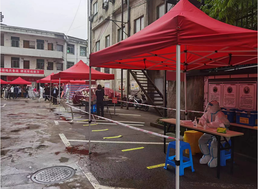 以演促防 以练筑防  ——丰润公司配合区疫指办、社区办开展疫情防控应急演练